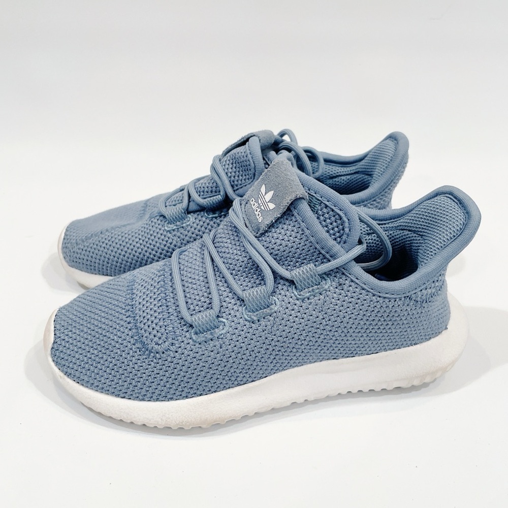 Adidas Originals Tubular Shadow Knit Sneakers – Light Blue Size 11K